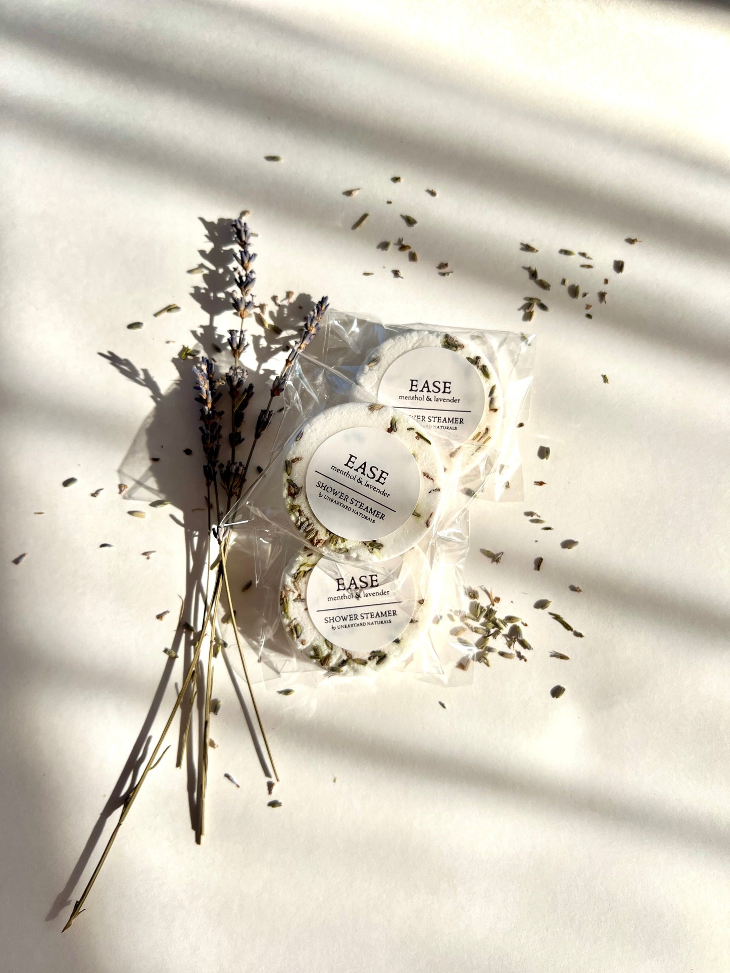 Ease – Lavender + Menthol Shower Steamer - - Shower Steamers