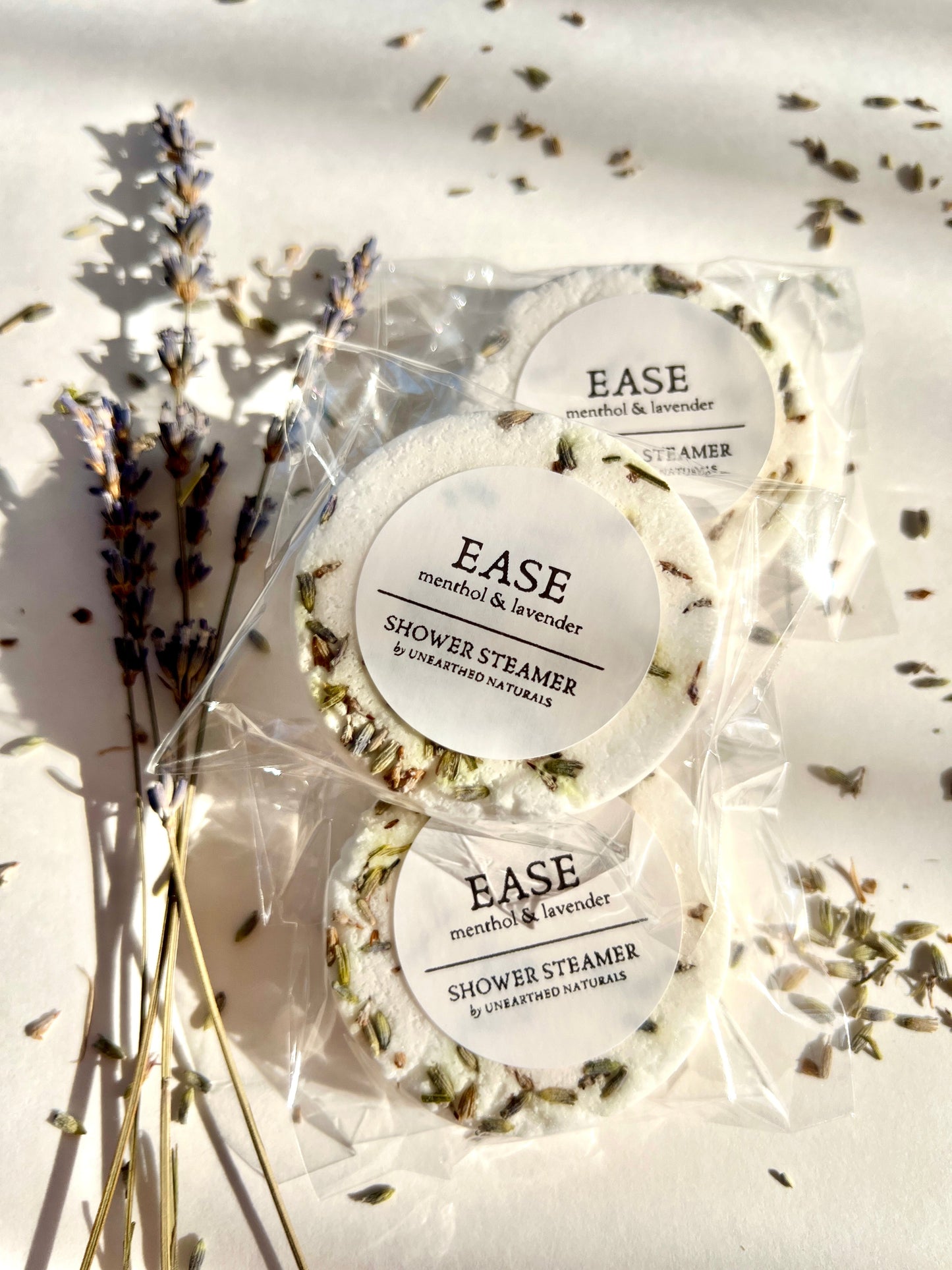 Ease – Lavender + Menthol Shower Steamer - - Shower Steamers