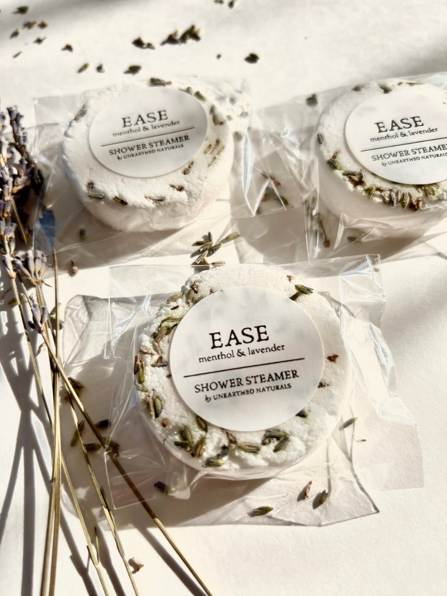 Ease – Lavender + Menthol Shower Steamer - - Shower Steamers