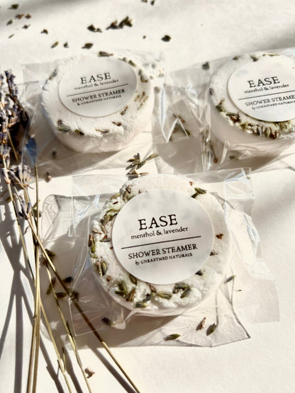 Ease – Lavender + Menthol Shower Steamer - - Shower Steamers