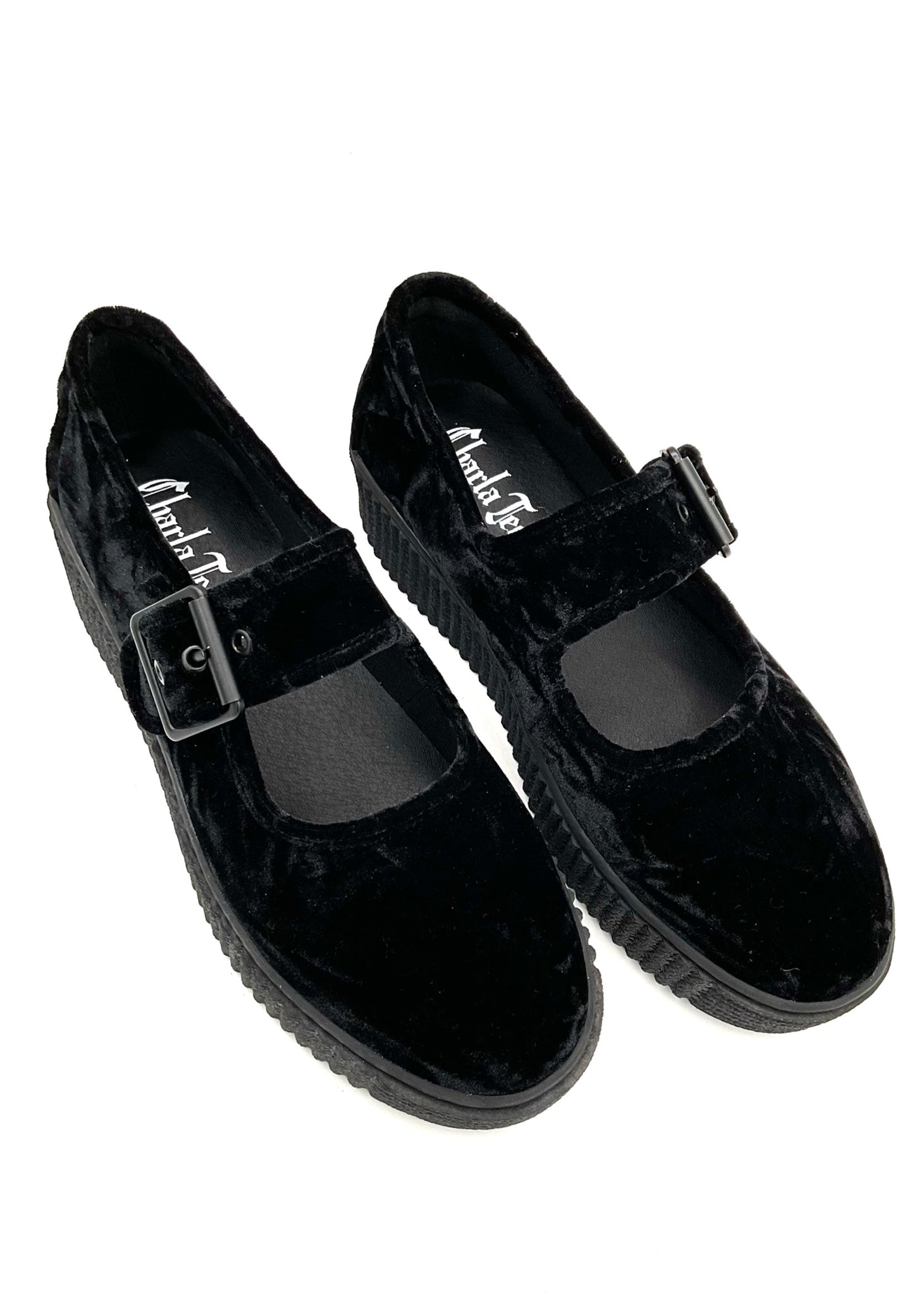 Velvet Crush Maryjane Sneaker - Black - - Sneakers