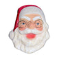 Retro Paper Mache Santa Face Wall Mount - - Christmas