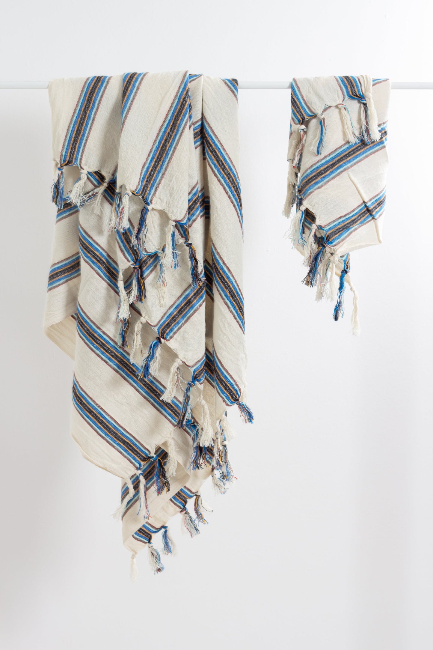 Ani Cotton Linen Towel - - Towels
