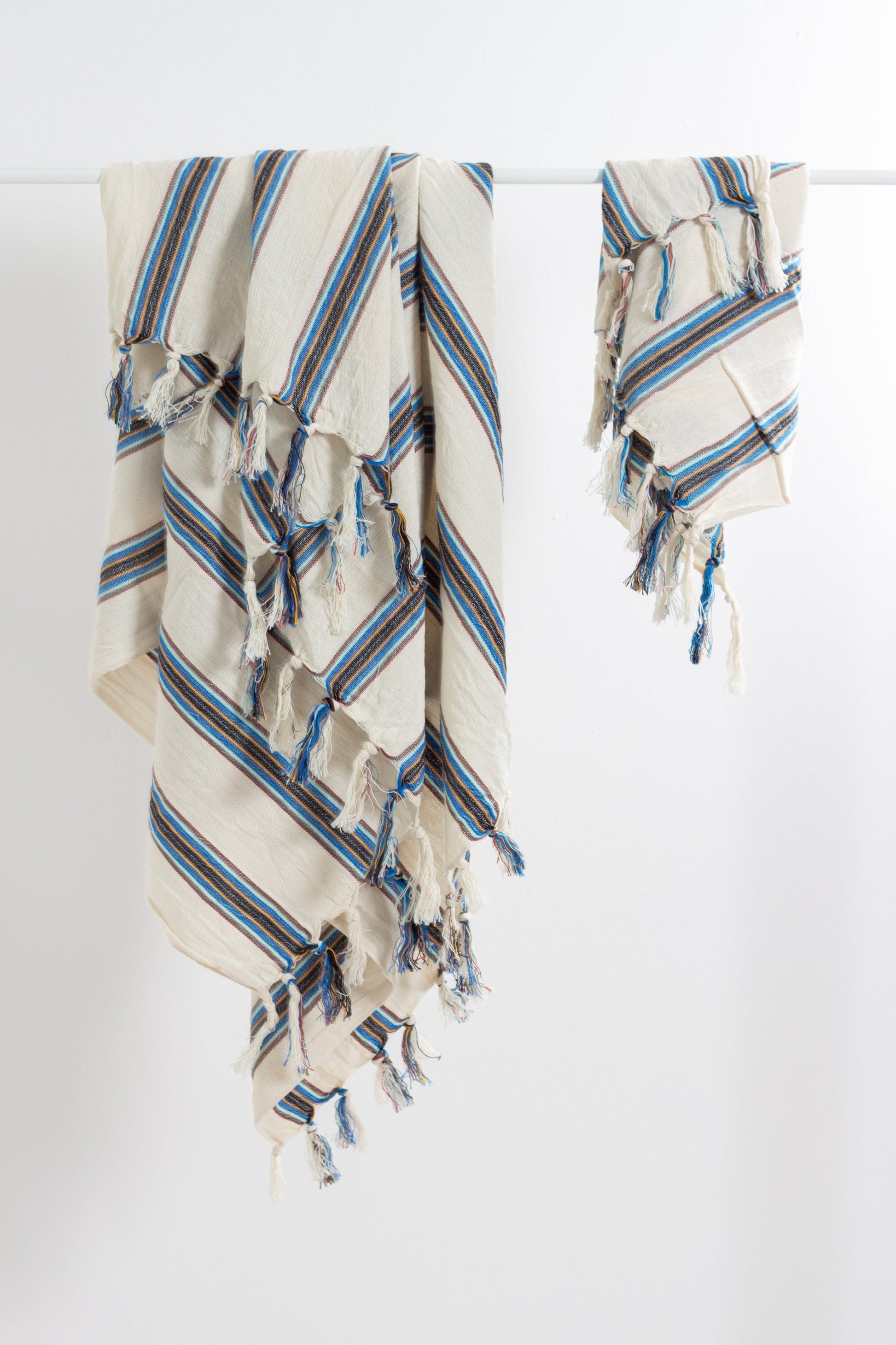 Ani Cotton Linen Towel - - Towels