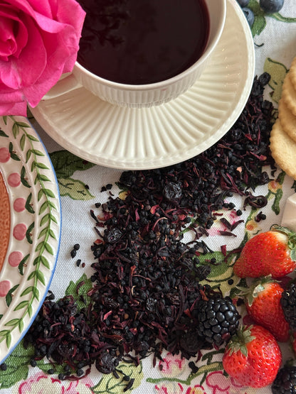 Berry Petal Infusion Herbal Tea - - Tea