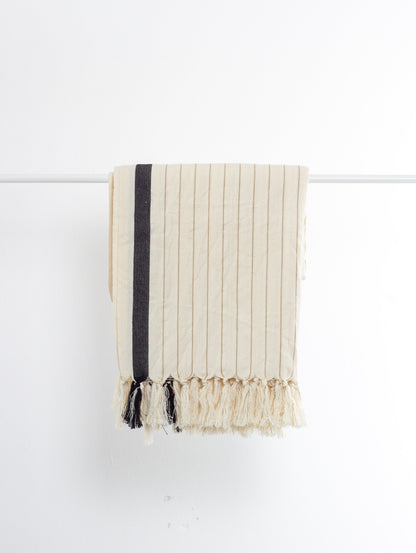 Drama Cotton Linen Towels - - Towels