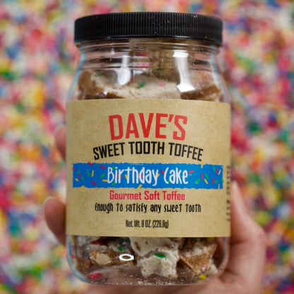 Birthday Cake Toffee- Dave's Sweet Tooth Toffee- {{Product type}}