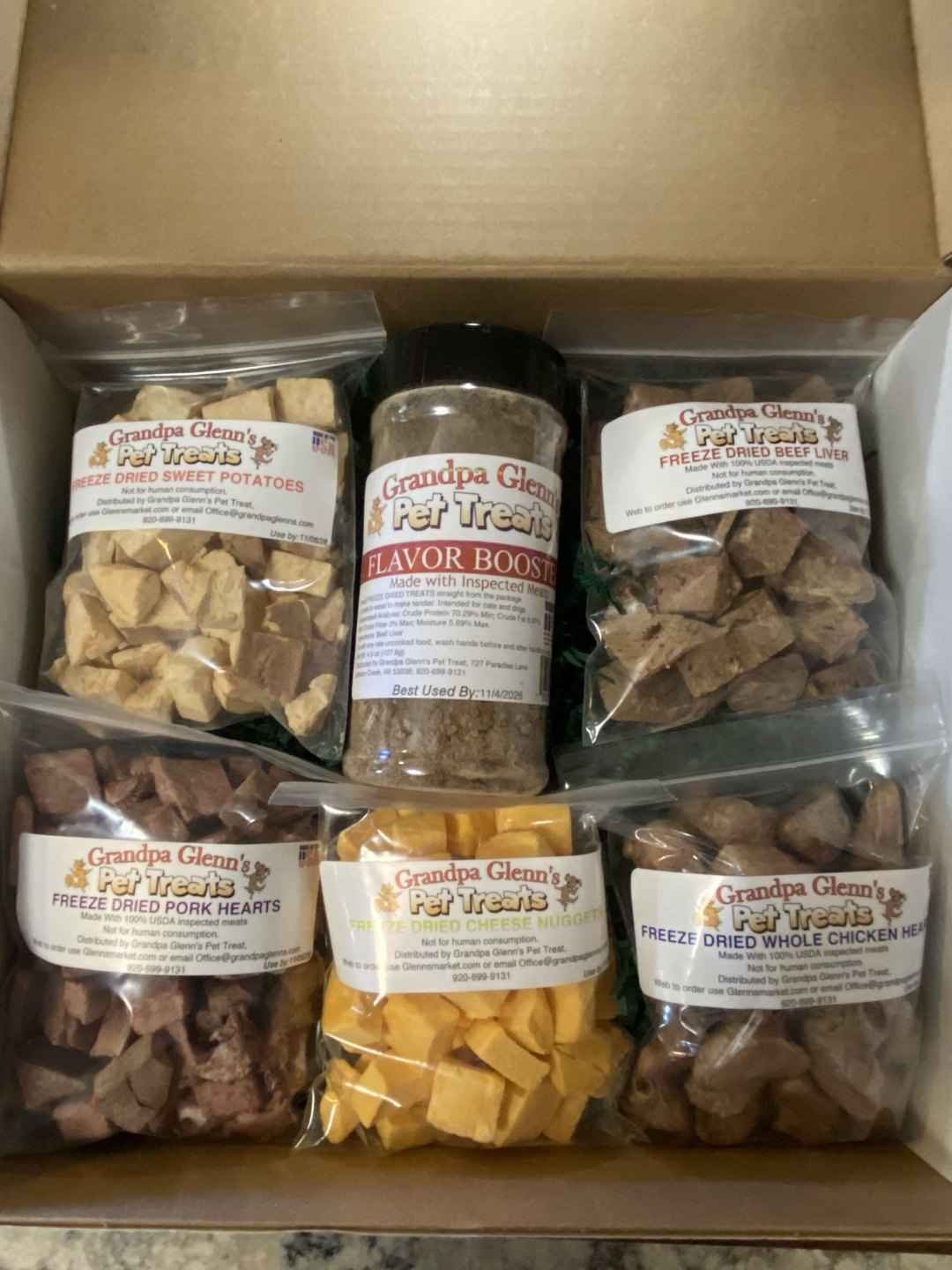 All-Natural Pet Treat Gift Box- Artas'n Meats- {{Product type}}