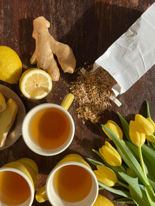 Golden Citrus Tonic Tea - - Tea
