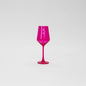 Hot Hot Pink - Colored Wine Glass - 1 Stemmed - Wine Glasses