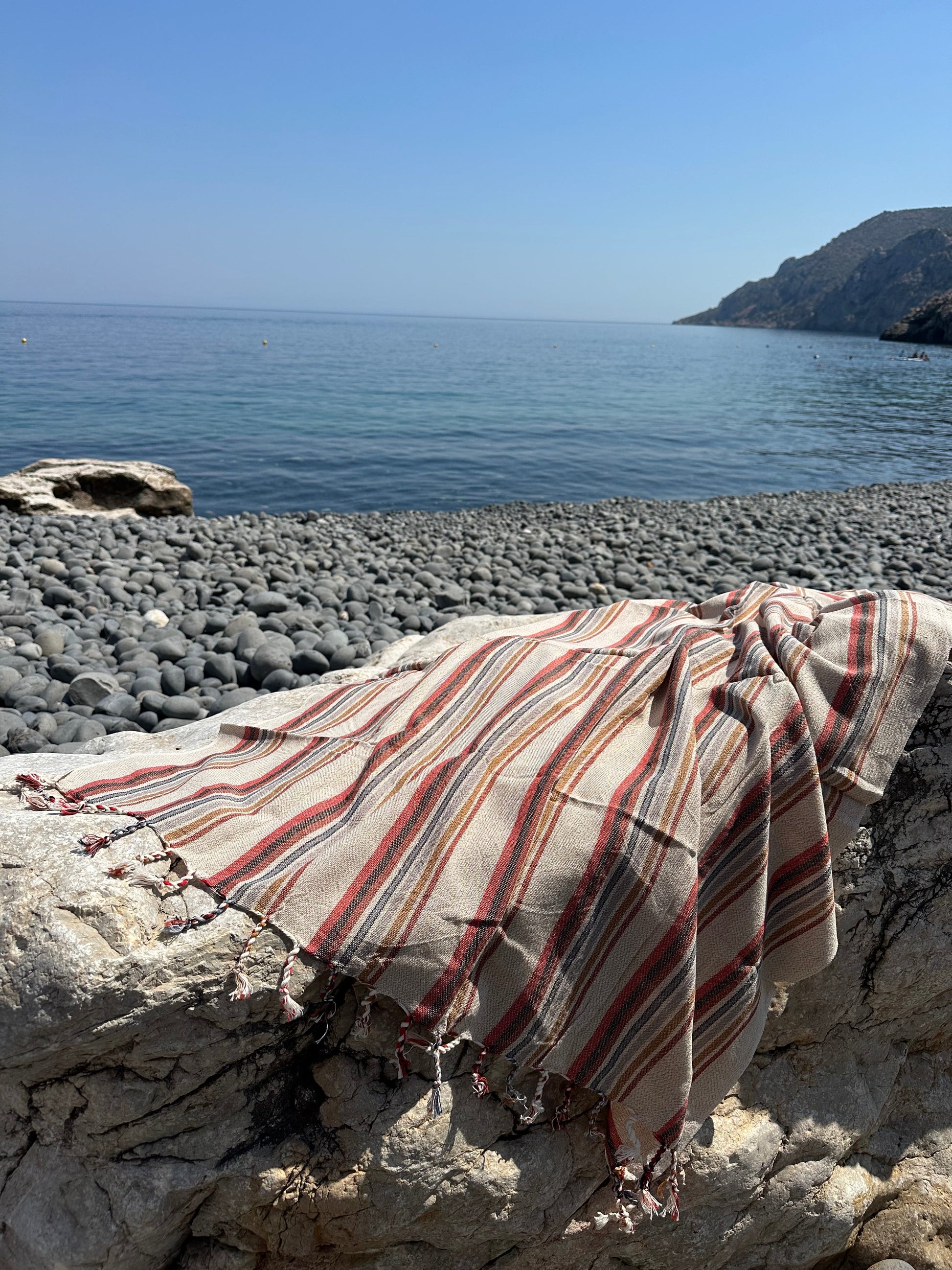 Cunda Cotton Linen Towel - - Towels