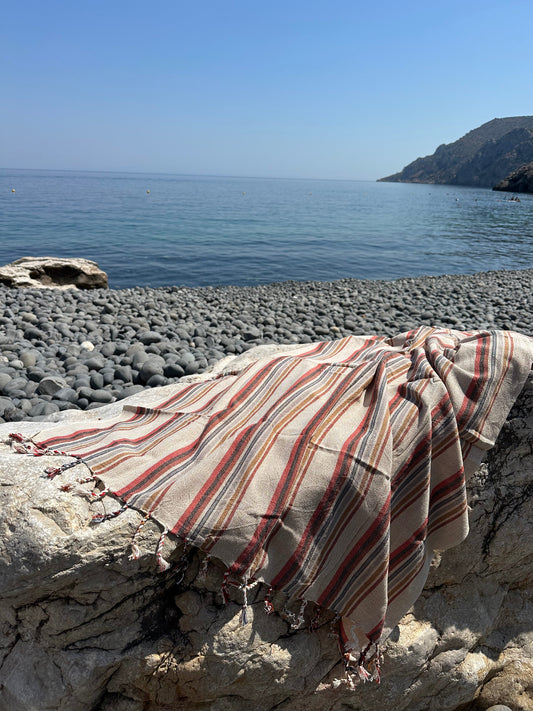 Cunda Cotton Linen Towel - - Towels