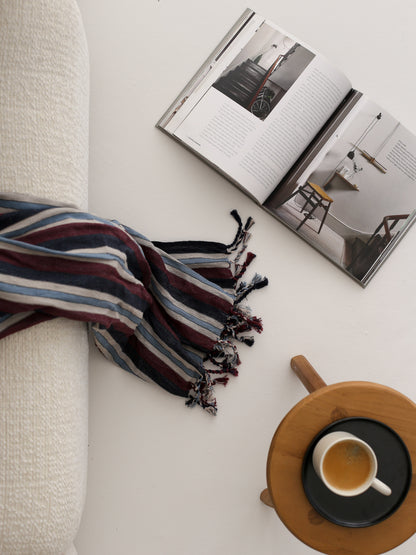 Kariye Cotton Linen Towel - - Towels