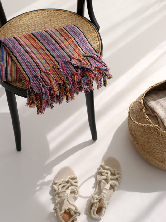 Antioch Cotton Linen Towels - - Towels