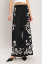 BLACK RIVIERA WOVEN PANTS - BLACK - PANTS