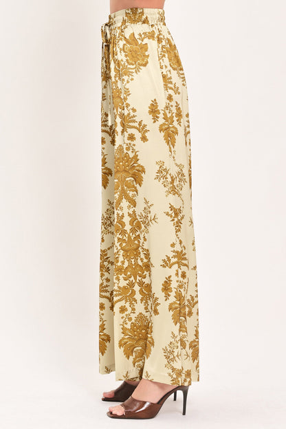 BAROQUE SUNSHINE WANDER WOVEN PANTS - - PANTS