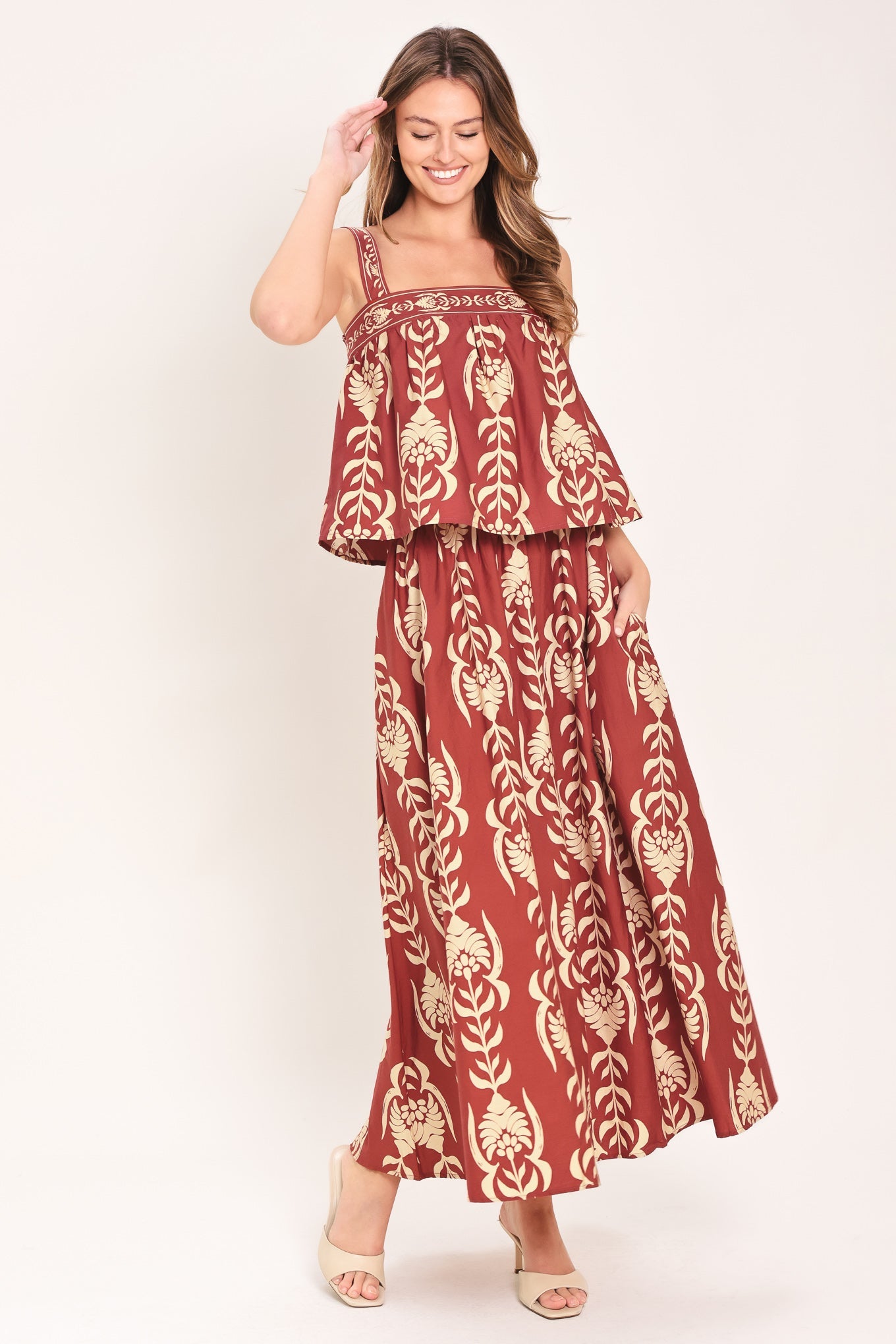 WAIKIKI SUNSET TOP - - TOPS