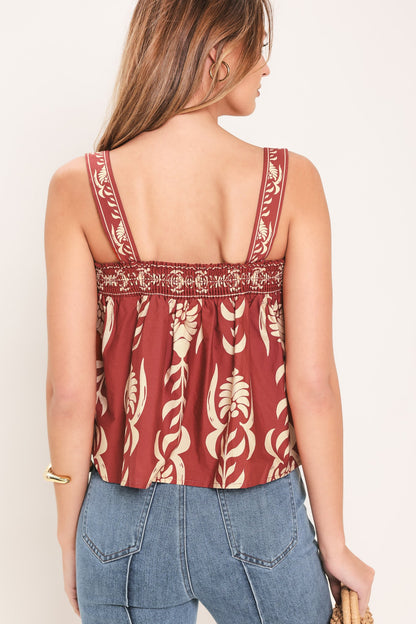 WAIKIKI SUNSET TOP - - TOPS