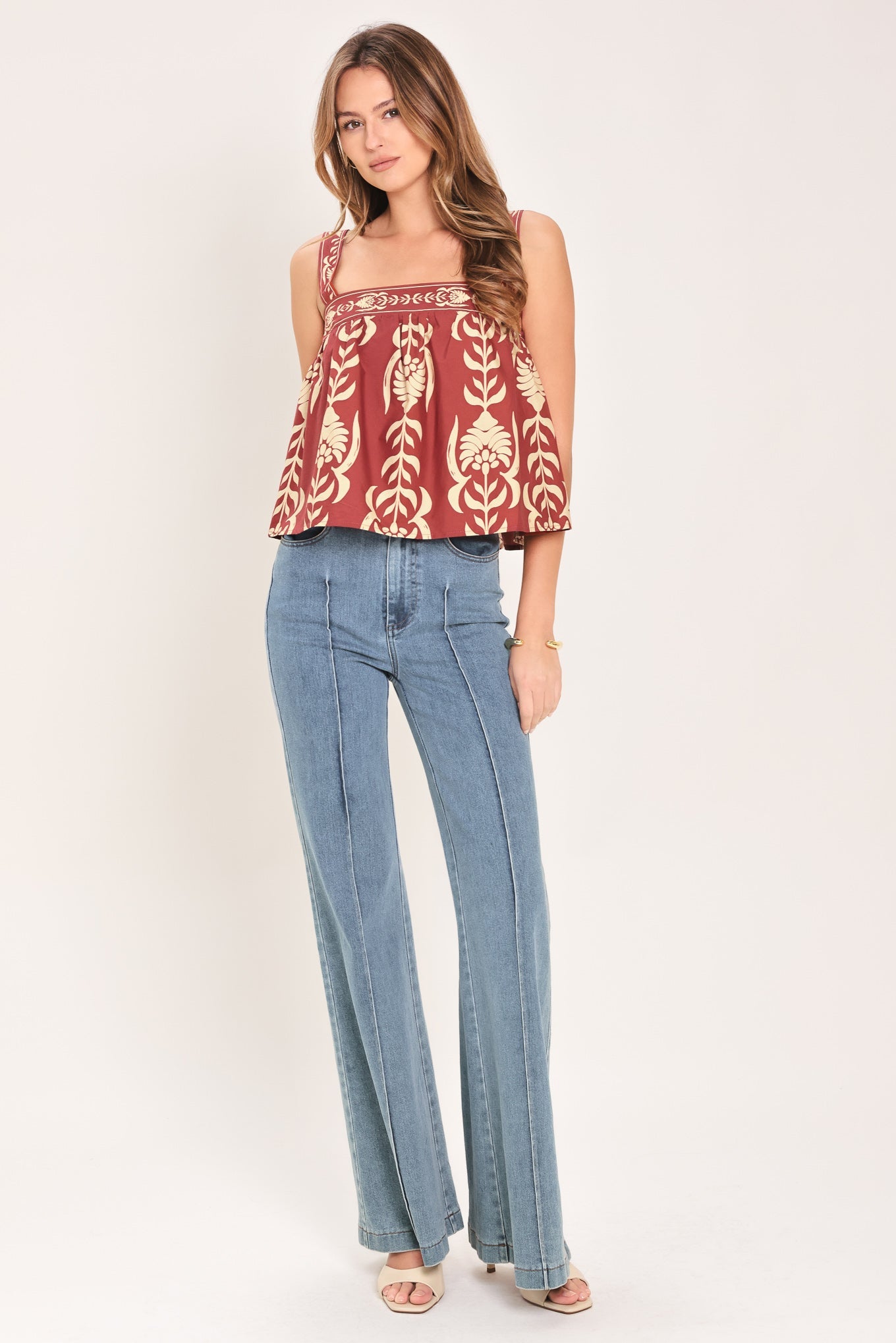 WAIKIKI SUNSET TOP - - TOPS