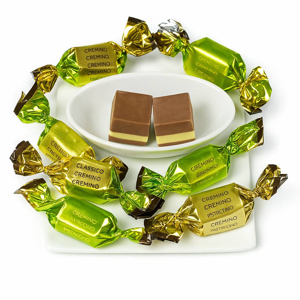 Andy Anand Italian Cremino Chocolate Assortment, 18 pc, 8 oz – Gluten-Free, 60% Cocoa Butter, Authentic Italian, Birthday & Holiday Gift Box - - Food & Beverages > Desserts & Sweets > Chocolate