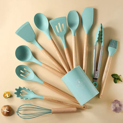 Non Stick Pot Spatula And Spoon Kia Day Design
