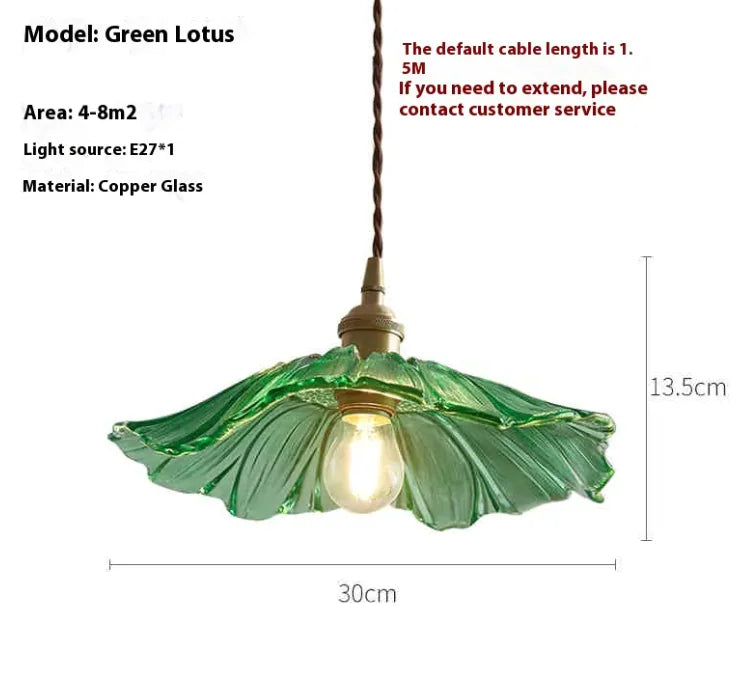 Elegant Glass Ceiling Light - Kia Day Design
