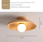 Round Wooden Ceiling Light