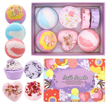 Bubble Spa Bath Bombs Set