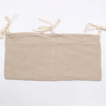 Portable Baby Crib Storage Bag light beige 39X20cm