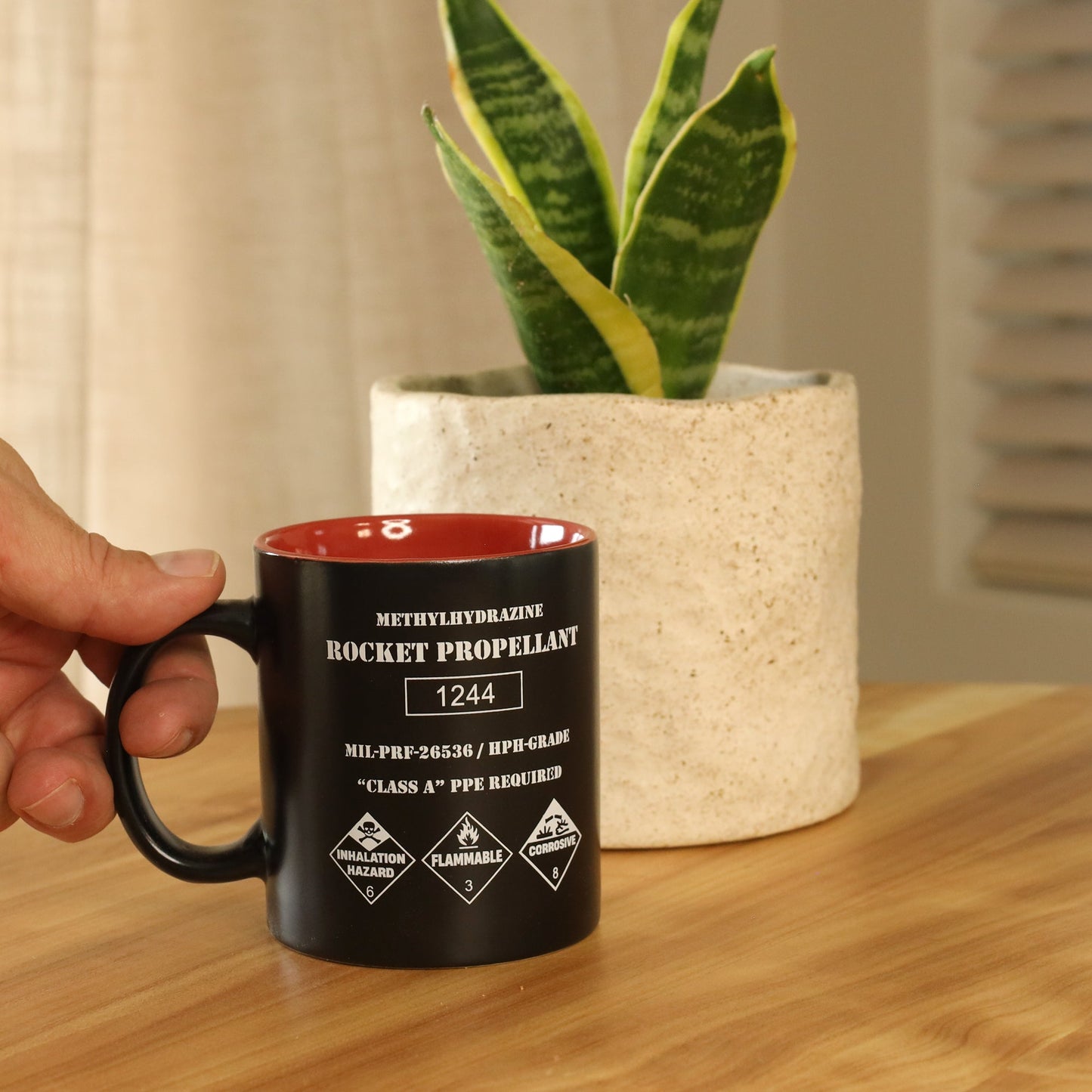 The Rocket Propellant Coffee Mug - - Beverage Holder