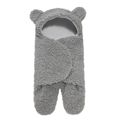 Ultra-Soft Baby Sleeping Bag Gray 3-6 Month