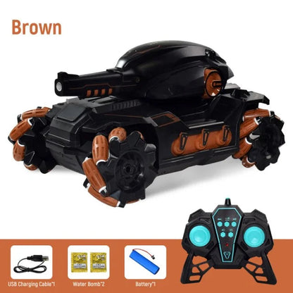 Tank RC Toy Water Bomb Shooting - Kia Day Design