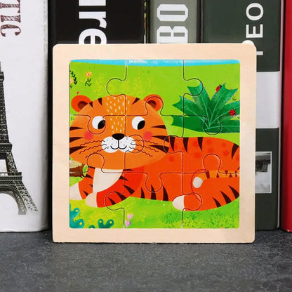 Kids Wooden 3D Puzzle - Kia Day Design