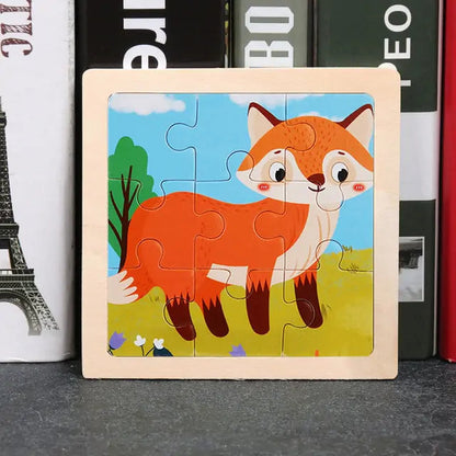 Kids Wooden 3D Puzzle - Kia Day Design