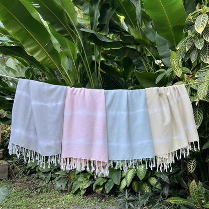 Ocean Tie Dye Turkish Beach Towel Kia Day Design