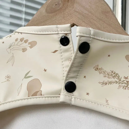 Cute Baby Bibs Toddler Long Sleeve Apron Kia Day Design
