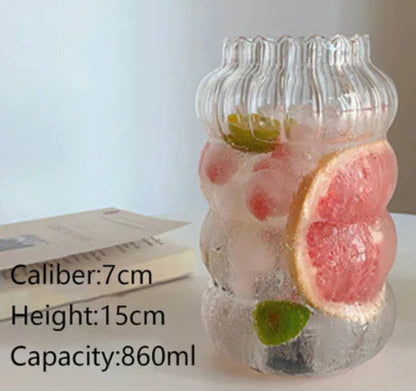 Retro Glass Drinkware clear 860 Milliliter