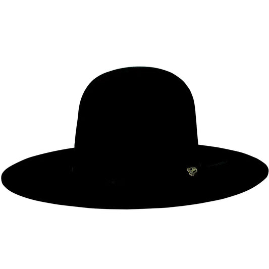 Justin Wagoner - (6X) Fur Felt Cowboy Hat - Black - Headwear