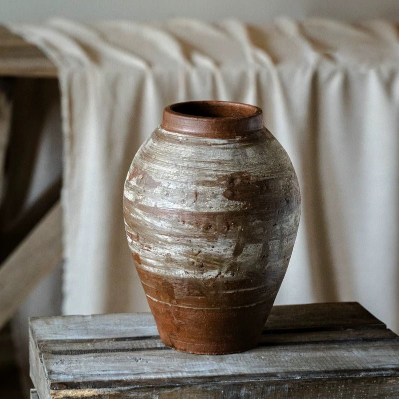 Restoration Brown Clay Pot - Style [B] -