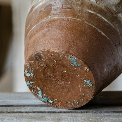 Restoration Brown Clay Pot - -