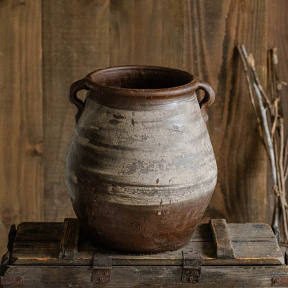 Restoration Brown Clay Pot - Style [A] -