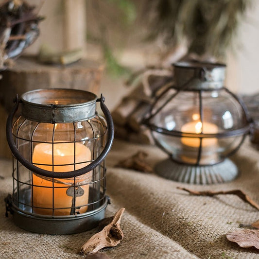 European Restoration Candle Holder - - candle holder