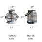 European Restoration Candle Holder - -