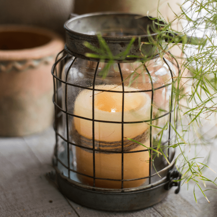 European Restoration Candle Holder - -