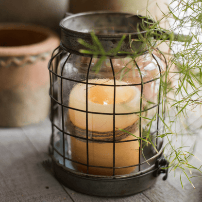 European Restoration Candle Holder - -