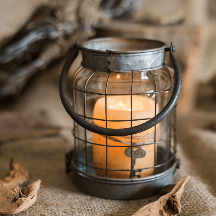 European Restoration Candle Holder - -