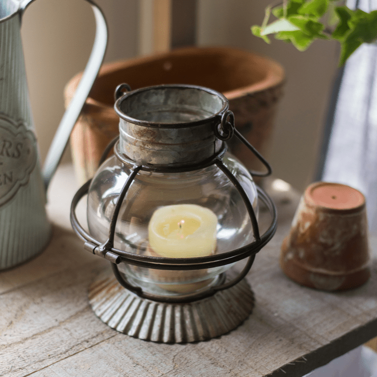 European Restoration Candle Holder - -