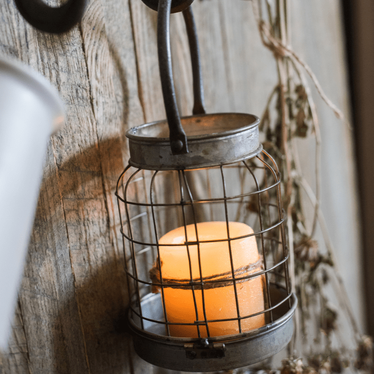 European Restoration Candle Holder - -