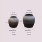 Large Antique Ceramic Pot - -