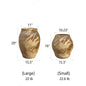 Large Basket Cement Pot Backyard Planter - -
